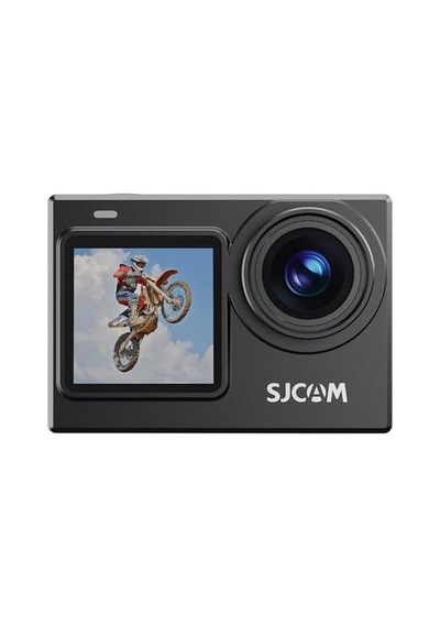 Sj6 Pro Wifi 4k60 Uhd 24mp 165 Geniş Açı 1000mah 2 /1.3 Çift Ekranlı Aksiyon Kamerası Siyah Genel