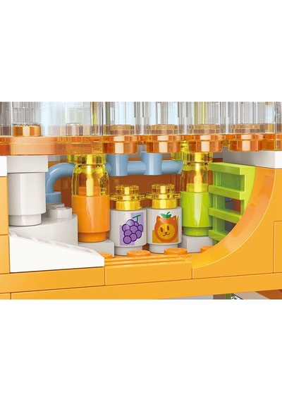 Kp28017 Keeppley Kitten Juice Shop Blok Seti 315 Parça -vagonlife