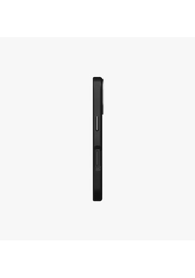 Apple Uyumlu iPhone 17 Kılıf Lyden Vegan Deri Kaplama İnovatif Görünüm Magsafe Premium Kapak Siyah