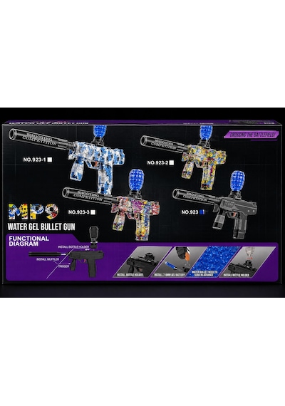 Masita Gel Blaster Su Topu Su Maymuncuğu Atan Oyuncak Şarjlı Tam Otomatik. 45 Cm Karma Renk Ve Model Gönderilir