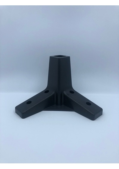 PLASTİK,10*12*12 CM SİYAH KOLTUK,BAZA,MOBİLYA AYAĞI (4 ADET)