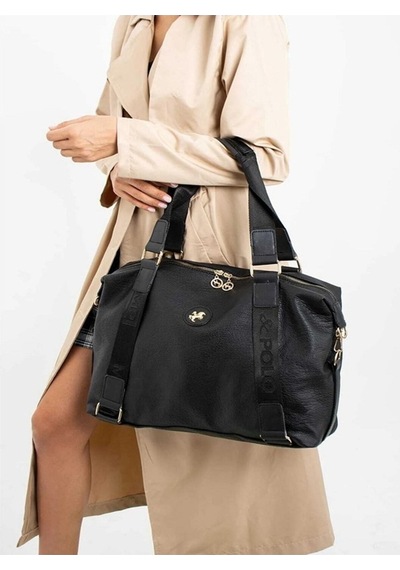 Miami Polo Clup Unisex Siyah 48 Cm Valiz Siyah