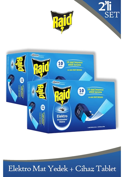Elektromat 10 Adet Mat + Sistem X 2 Adet