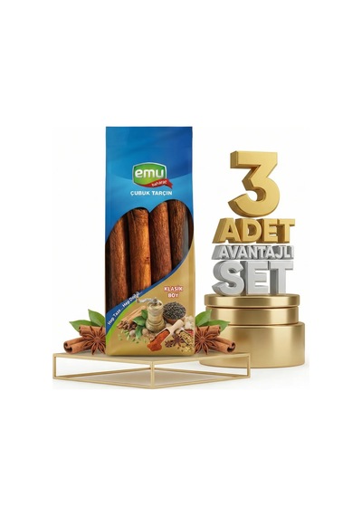 Emu Kabuk Tarçın 3x30 Gr