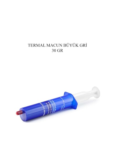 İşlemci Termal Macun Şırınga Büyük Boy Gri 30 GR