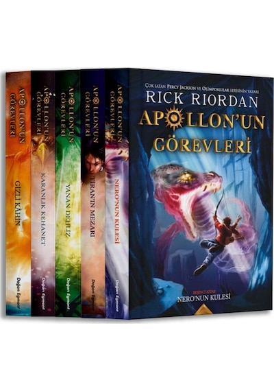 Apollon'nun Görevleri Seti - Rick Riordan - Doğan Egmont Yayıncılık
