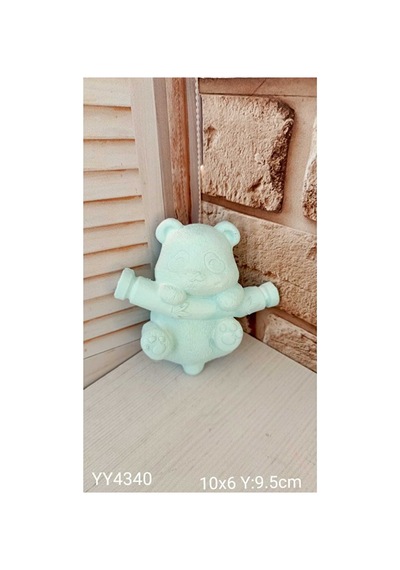 Yy4340 Sevimli Panda Biblo Silikon Kalıp