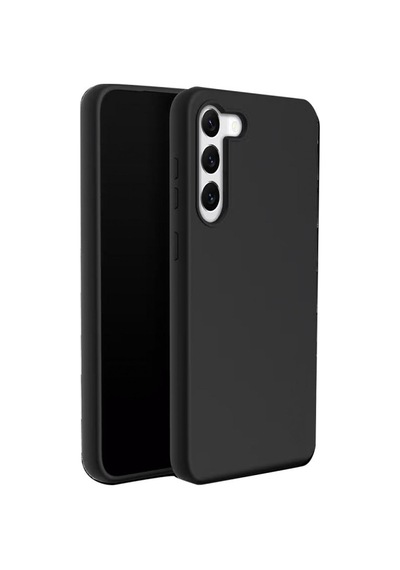 Samsung Galaxy  Uyumlu,  S24 Kılıf First Silikon - Siyah