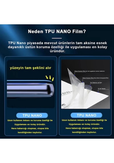 One Plus 3t Uyumlu Nano Ekran Koruyucu Ultra İnce Af Epu - 0.25 Mm Hd Starex