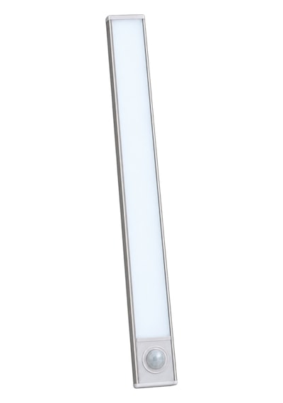 Tıcaro 32 Cm Cct Sensörlü Şarjlı Led Dolap Işığı, 62 Led, 2200 Mah, 1 Adet Gümüş