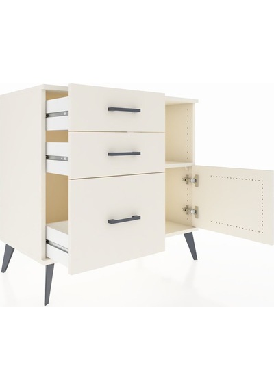 Hyperion Şifonyer Tek Raflı 3 Çekmeceli Tek Kapaklı 88x44x80 Aytaşı-aytaşı Aytaşı Hyperion Şifonyer Tek Raflı 3 Çekmeceli Tek Kapaklı 88x44x80 Aytaşı-aytaşı Aytaşı