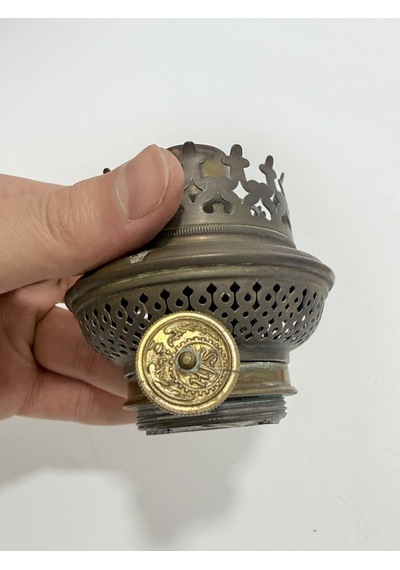 Antika Gaz Lambası Mekanizma Başlığı 011 Sarı