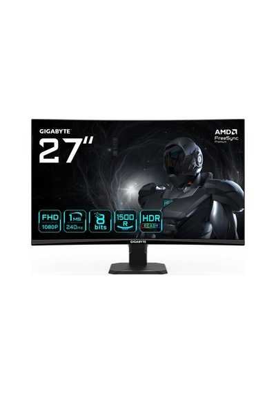 Gıgabyte Gs27fc2 240hz 1ms Hdr Ready Full Hd Curved Va 1500r Cece5gıg0054