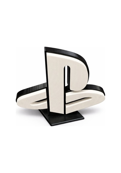 Ps5 Logo Masaüstü Dekor Oyun Odası Aksesuarı Playstation Stil Dekoratif Obje Dayanıklı Tasarım