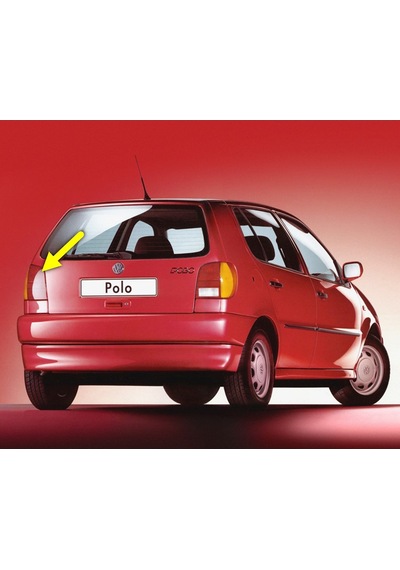 VW Polo HB 1994-99 Sol Arka Stop Fren Sinyal Lamba Camı 6N0945095
