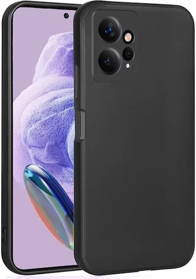 Newface Xiaomi Redmi Note 12 4g Kılıf First Silikon - Siyah