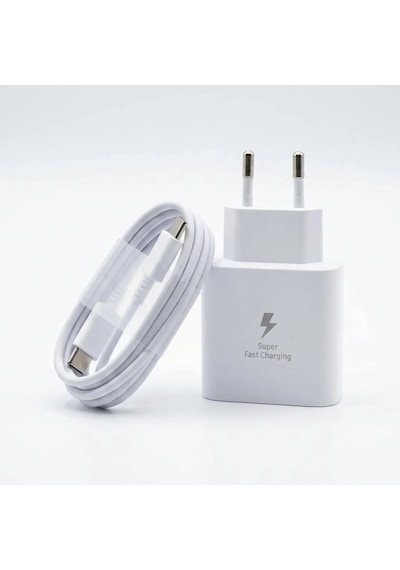 45w Süper Hızlı Şarj Adaptörü Usb-c Pd 3.0 Pps Fast Charger + 5a Type-c To Type-c Kablo Bx40