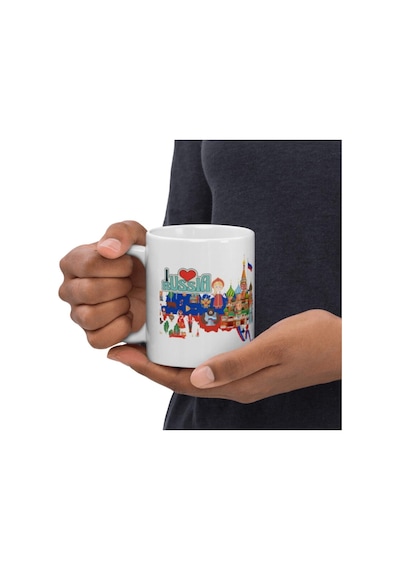 Rusya Kupa Bardak 2 Adet Seyahat Hatıra Russia Mug