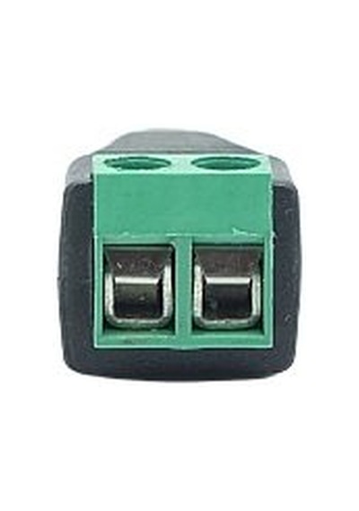 12V Dc 2.1X5.5 Mm Erkek Güvenlik Kamerası Klemensli Cctv Jak Konne