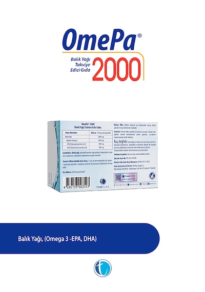 Omepa 2000 30 Yumuşak Kapsül