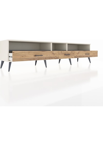 Hyperion Tv Ünitesi 3 Raflı 3 Çekmeceli 220x44x51 Aytaşı-antrasit/çam Antrasıt/atlas Çam - Aytası Hyperion Tv Ünitesi 3 Raflı 3 Çekmeceli 220x44x51 Aytaşı-antrasit/çam Antrasıt/atlas Çam - Aytası