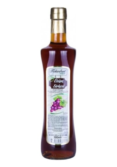 Hekimhan Bitkisel Üzüm Sirkesi Cam 500 ML
