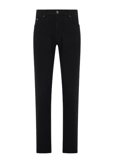 Captiva Regular Fit Likralı Erkek Örme Jean Pantolon 6644 Siyah