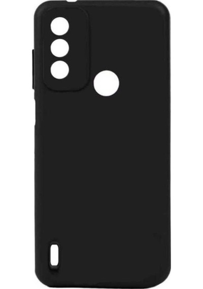 Tecno Spark 6 Go Kılıf Zore Biye Silikon Siyah