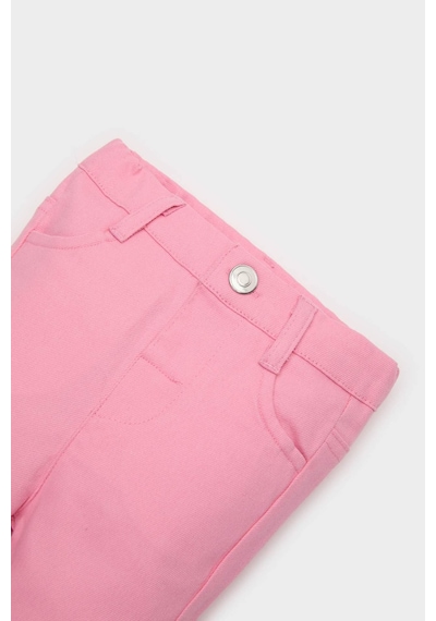 DeFacto Kız Bebek Flare Fit İspanyol Paça Gabardin Pantolon E1798A525SMPN167 Pembe DeFacto Kız Bebek Flare Fit İspanyol Paça Gabardin Pantolon E1798A525SMPN167 Pembe