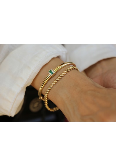 Reis Kuyumculuk T13032 Grassy Bangle Altın Bilezik