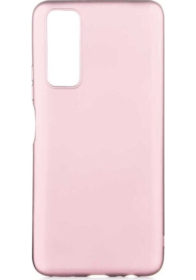 Huawei P Smart 2021 Kılıf Zore Premier Silikon Kapak Rose Gold