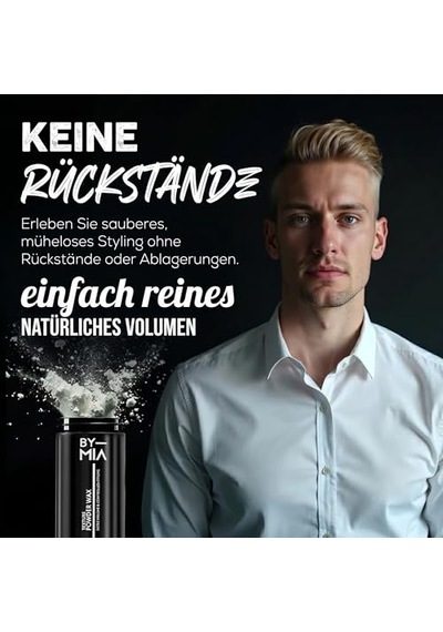Saç Şekillendirici Pudra Wax 30gr Mat Efektli Toz Wax Matlaştırıcı Ve Hacim Verici Saç Kökü Güçlendirici Kalınlaştırıcı Toz