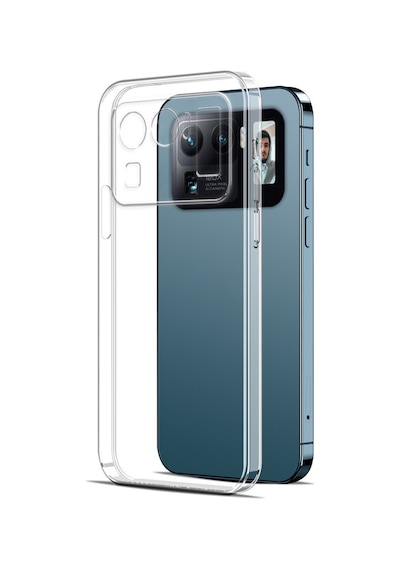 Forzacase Xiaomi Mi 11 Ultra Uyumlu Soft Slim Serisi Şeffaf Silikon Kılıf - Fc194 Şeffaf