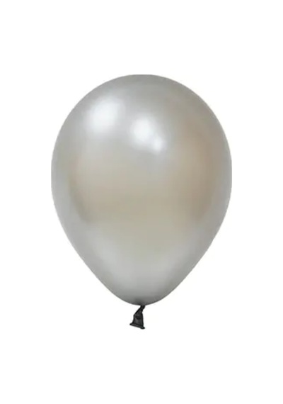 20 Adet 12 İnç 30 Cm Metalik Gümüş Balon Doğum Günü Süsleme GÜMÜŞ