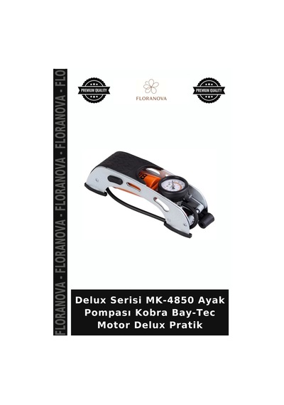 Delux Serisi Mk-4850 Ayak Pompası Kobra Bay-tec Motor Delux Pratik