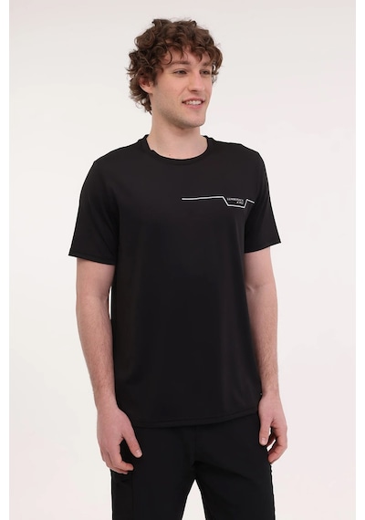 Lumberjack Kısa Kol T-shirt Erkek Siyah Ml Renato 11ıtl1019