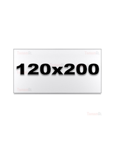 120X200 (Kaliteli) Akyazı Duvara Monte Laminat Beyaz Yazı Tahtası
