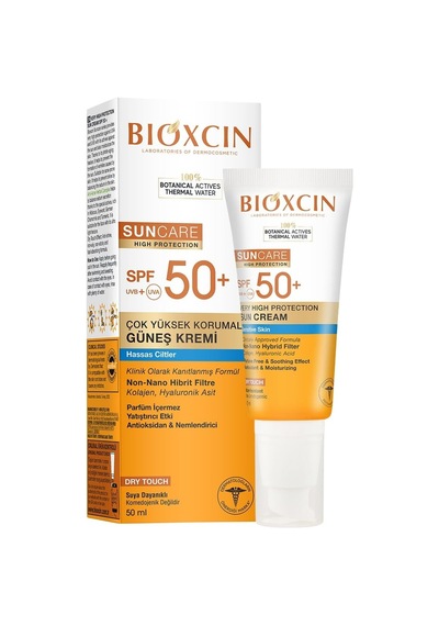 Hassas Ciltler İçin Çok Yüksek Korumalı Güneş Kremi 50 Spf 50 Ml