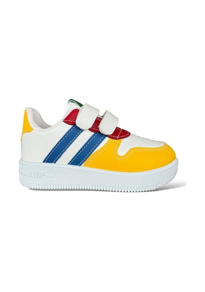 Çocuk Sneaker Spor Ayakkabı Beyaz - Kırmızı 001