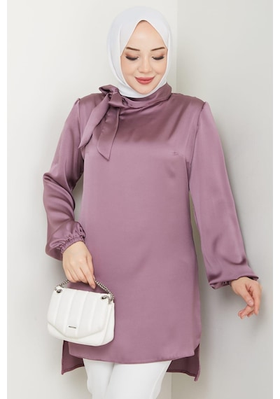 Esilanur Trend Tesettür Tunik Lavanta Lavanta