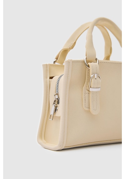 Shule Bags Wander Mini Çapraz Çanta Butter Yellow Krem