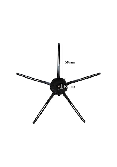 Popüler Roborock S5 Max Vacuum Cleaner Süpürge Yan Fırça 2'Li Uyumlu
