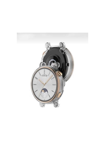 Huawei Watch Gt4 41mm Uyumlu Kasa Ve Ekran Koruyucu 360 Tam Koruma Silikon Kılıf
