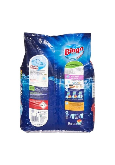 Matik Sık Yıkananlar 60 Yıkama Toz Çamaşır Deterjanı 1 X 9 Kg