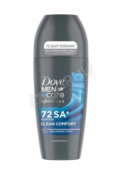 2 Adet Dove Men Clean Comfort Roll-on 50 Ml