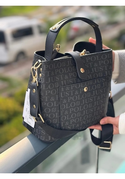 Just Polo Kadın Yeni Sezon El Ve Omuz Çantası Mh6000mh Siiyah