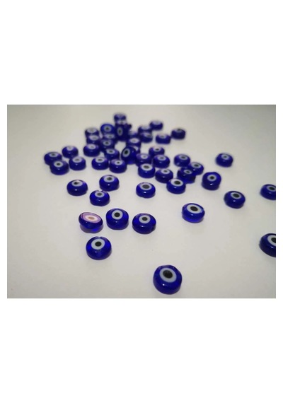 Cam Nazar Boncuğu 8 Mm 10 Adet