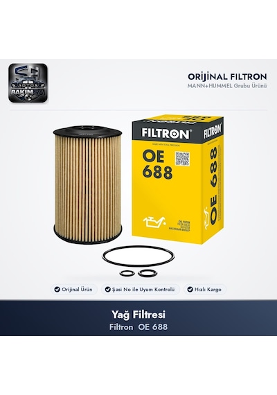 Filtron Filtre Bakım Seti Hava+yağ+polen - Golf 6 / Passat B6-b7-cc / Octavia 2 1.6-2.0 Tdı / 1.8 Tsı