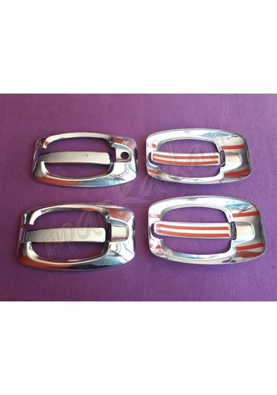 Woc Chrome Peugeot Boxer Krom Kapı Kolu 2006 Sonrası 4 Kapı 8 Par