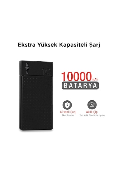 Mojue By Ttec Pb07 10.000mah 20w Pd-qc Usb-c Apple Uyumlu iPhone Hızlı Şarj Teknolojili Akım Korumalı Powerbank